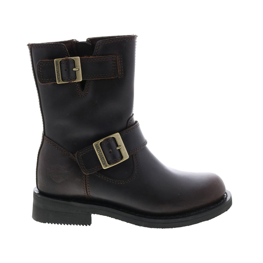 HarleyDavidson Barlyn 7" Engineer D84722 Womens Brown Motorcycle Boot