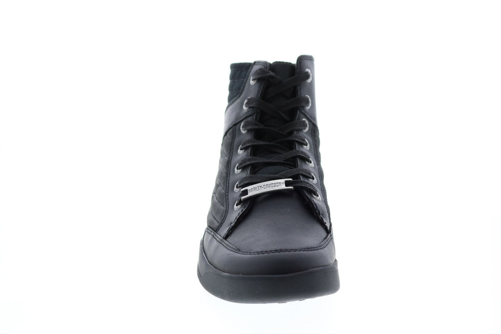 アクセサリー shoe Harley-Davidson Bridges D93629 Mens Black Leather Lifestyle