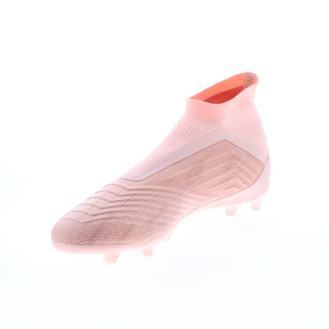 Adidas Predator 18+ FG DB2310 Mens Pink Mesh Athletic Soccer Cleats Shoes