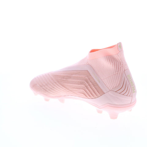 Adidas Predator 18+ FG DB2310 Mens Pink Mesh Athletic Soccer Cleats Shoes