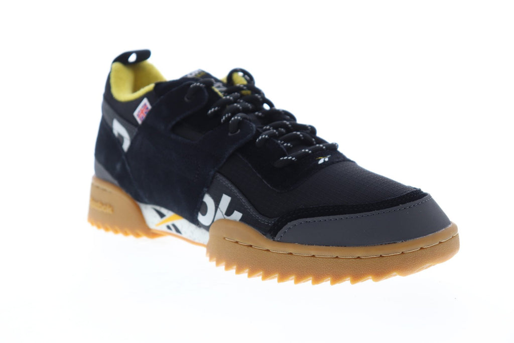 Workout Plus Ripple Altered Black Casual Lifestyle Sneaker - Ruze