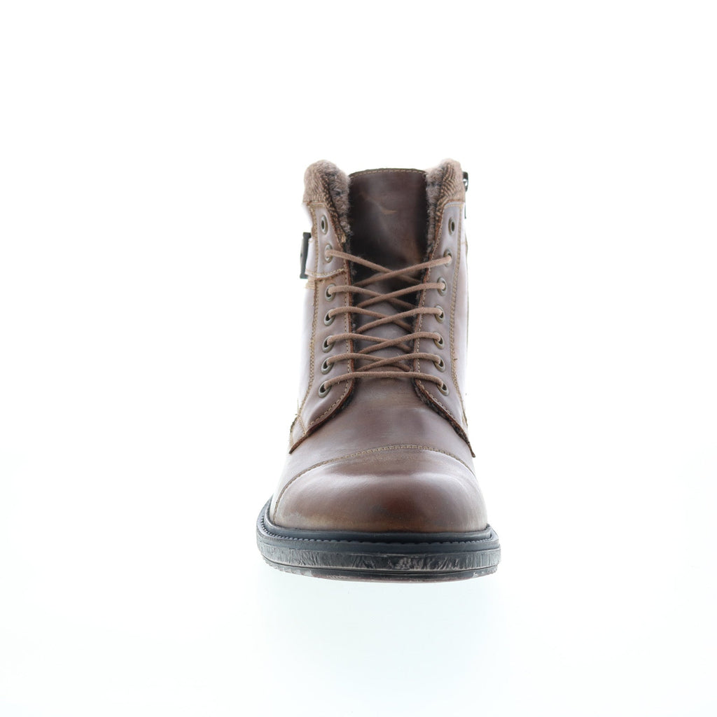 Roan by Bed Stu Peterson F805078 Mens Brown Leather Lace Up Casual Dre ...