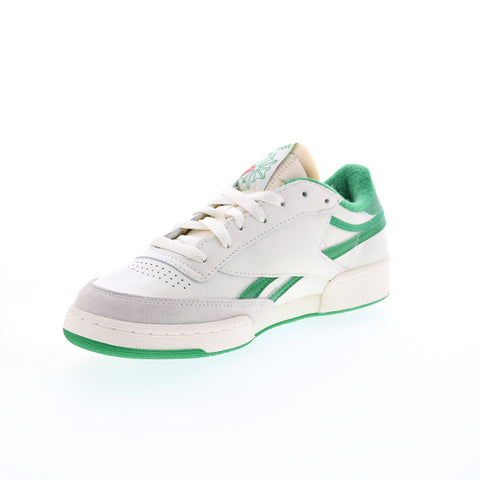 Reebok Club C Revenge FW4862 Mens Beige Leather Lifestyle Sneakers Shoes