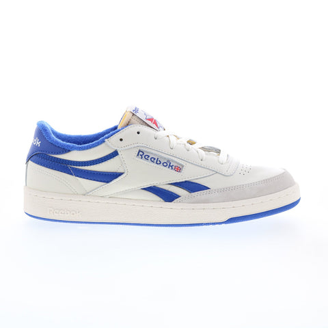 Reebok Club C Revenge FW4863 Mens Beige Leather Lifestyle Sneakers Shoes