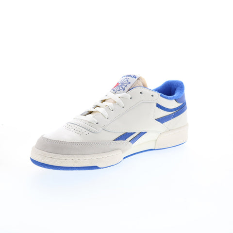 Reebok Club C Revenge FW4863 Mens Beige Leather Lifestyle Sneakers Shoes