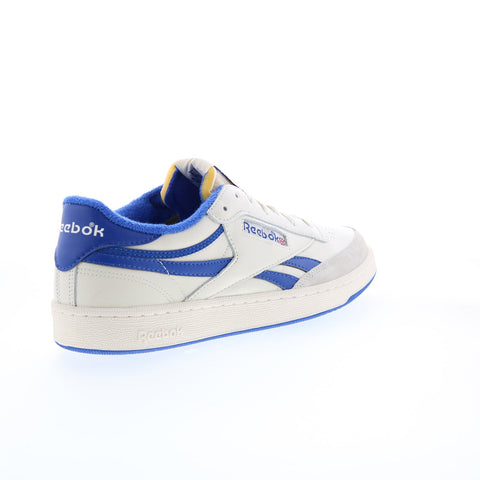 Reebok Club C Revenge FW4863 Mens Beige Leather Lifestyle Sneakers Shoes