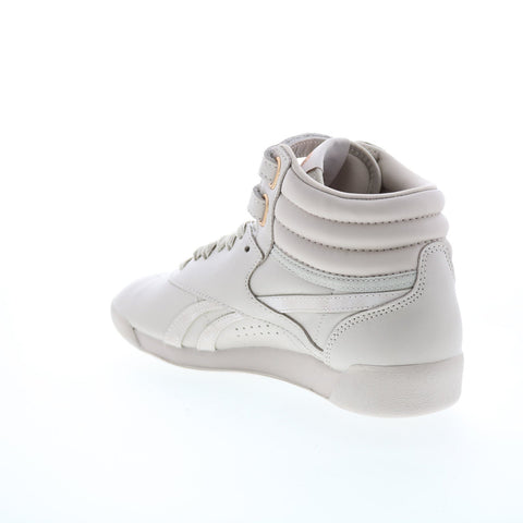 Reebok Cardi B Freestyle HI GV6614 Womens Gray Lifestyle Sneakers Shoes