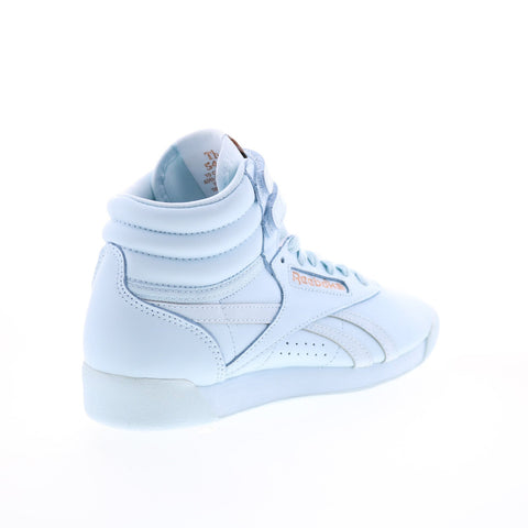 Reebok Cardi B Freestyle HI GV6615 Womens Blue Lifestyle Sneakers Shoes