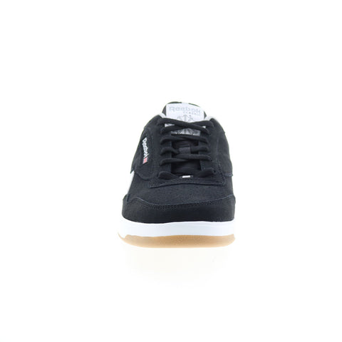 Reebok Club Memt GW0101 Mens Black Suede Lace Up Lifestyle Sneakers Shoes