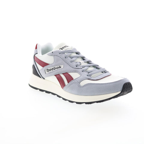 Reebok GL 1000 GW0908 Mens Beige Suede Lace Up Lifestyle Sneakers Shoes