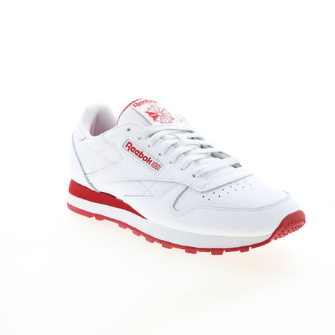 Reebok Classic Leather GW3329 Mens White Leather Lifestyle Sneakers Shoes