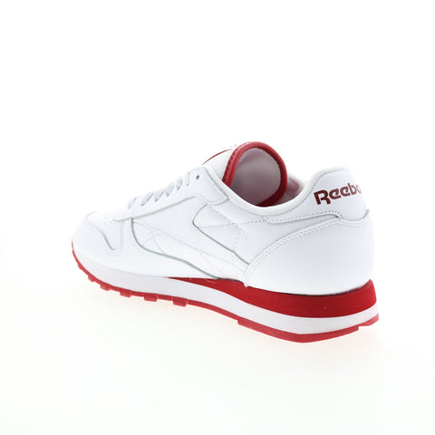 Reebok Classic Leather GW3329 Mens White Leather Lifestyle Sneakers Shoes