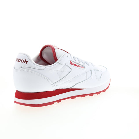 Reebok Classic Leather GW3329 Mens White Leather Lifestyle Sneakers Shoes