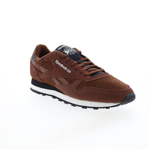 Reebok Classic Leather GW3792 Mens Brown Suede Lifestyle Sneakers Shoes