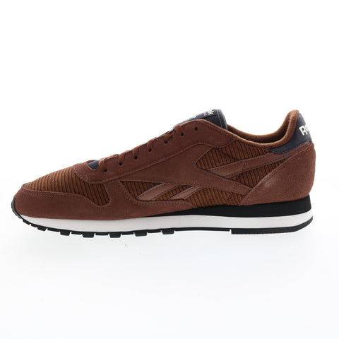 Reebok Classic Leather GW3792 Mens Brown Suede Lifestyle Sneakers Shoes