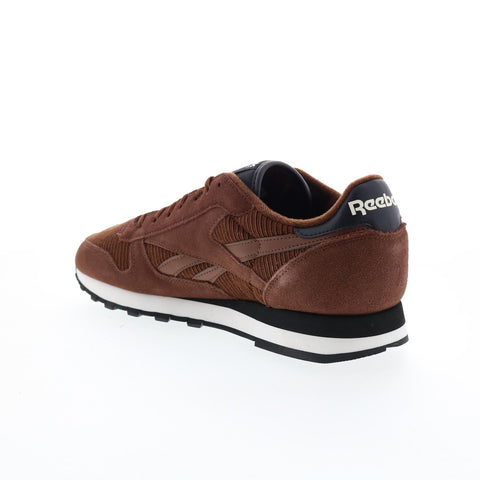 Reebok Classic Leather GW3792 Mens Brown Suede Lifestyle Sneakers Shoes