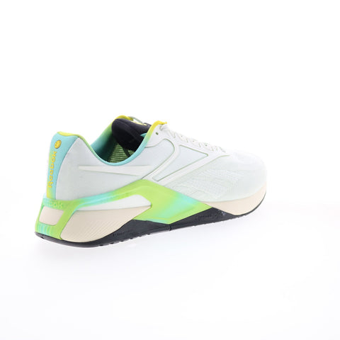 Reebok Nano X2 Smiley GW4780 Mens White Canvas Athletic Cross Training Shoes