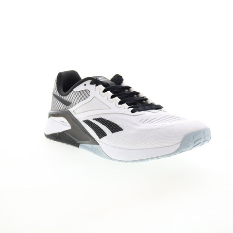 Reebok Nano X2 GW5151 Womens White Canvas Athletic Cross Training Shoes