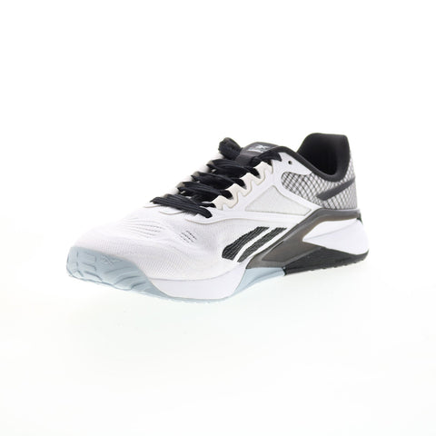 Reebok Nano X2 GW5151 Womens White Canvas Athletic Cross Training Shoes