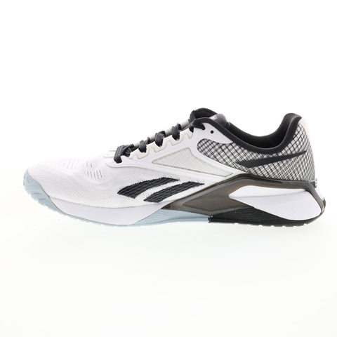 Reebok Nano X2 GW5151 Womens White Canvas Athletic Cross Training Shoes