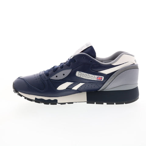 Reebok LX8500 GX7858 Mens Blue Leather Lace Up Lifestyle Sneakers Shoes