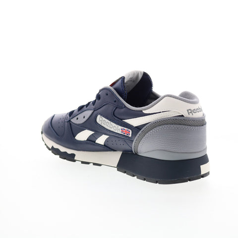 Reebok LX8500 GX7858 Mens Blue Leather Lace Up Lifestyle Sneakers Shoes