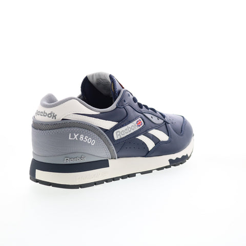 Reebok LX8500 GX7858 Mens Blue Leather Lace Up Lifestyle Sneakers Shoes