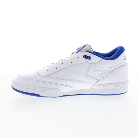 Reebok Club C Mid II MR GX9046 Mens White Leather Lifestyle Sneakers Shoes