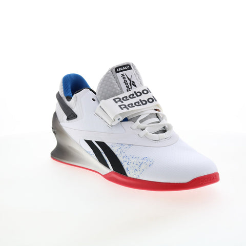 Reebok Legacy Lifter II GY6380 Mens White Athletic Weightlifting Shoes