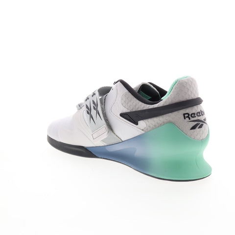 Reebok Legacy Lifter II GY8436 Mens White Athletic Weightlifting Shoes