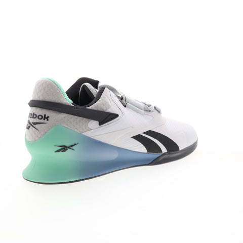 Reebok Legacy Lifter II GY8436 Mens White Athletic Weightlifting Shoes