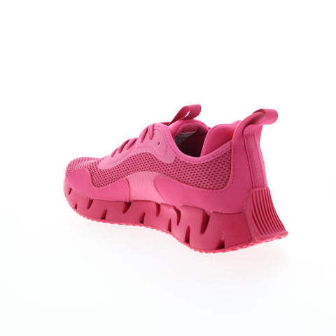 Reebok Zig Dynamica GY9267 Womens Pink Canvas Athletic Running Shoes