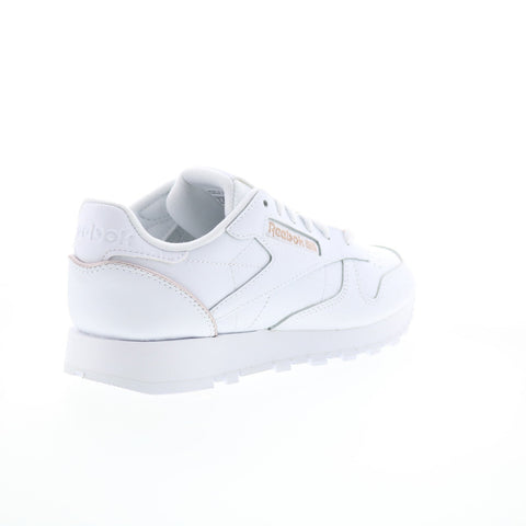 Reebok Classic Leather GZ1660 Womens White Leather Lifestyle Sneakers Shoes
