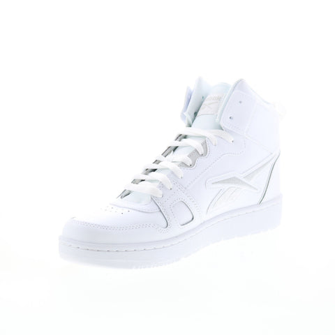 Reebok Resonator Mid GZ2712 Mens White Leather Athletic Basketball Shoes