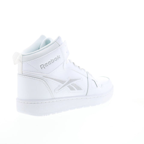 Reebok Resonator Mid GZ2712 Mens White Leather Athletic Basketball Shoes