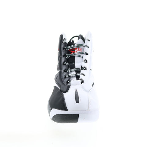 Reebok The Blast GZ9519 Mens Black Leather Athletic Basketball Shoes