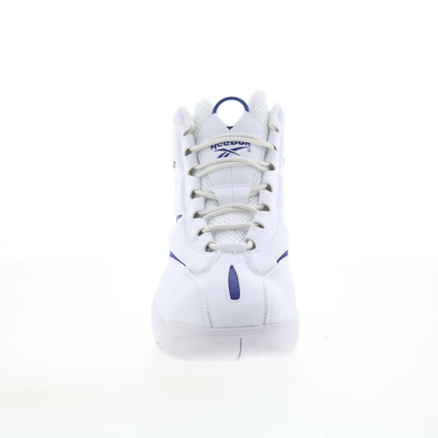 Reebok The Blast GZ9520 Mens White Synthetic Athletic Basketball Shoes