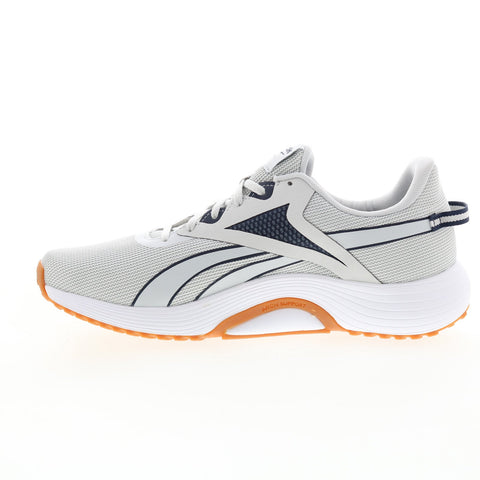 Reebok Lite Plus 3.0 H00897 Mens Gray Canvas Lace Up Athletic Running Shoes