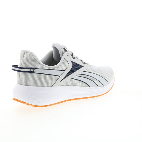 Reebok Lite Plus 3.0 H00897 Mens Gray Canvas Lace Up Athletic Running Shoes