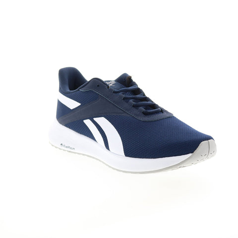 Reebok Energen Plus H67592 Mens Blue Canvas Lace Up Athletic Running Shoes