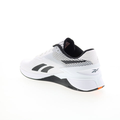 Reebok Nano X3 HP6049 Mens White Synthetic Athletic Cross Training Shoes