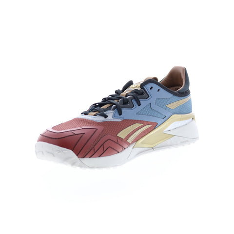 Reebok Nano X2 X DC Comics HQ4585 Mens Red Athletic Cross Training Shoes