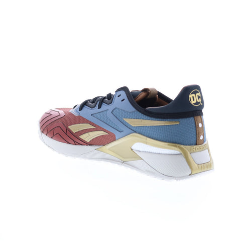 Reebok Nano X2 X DC Comics HQ4585 Mens Red Athletic Cross Training Shoes