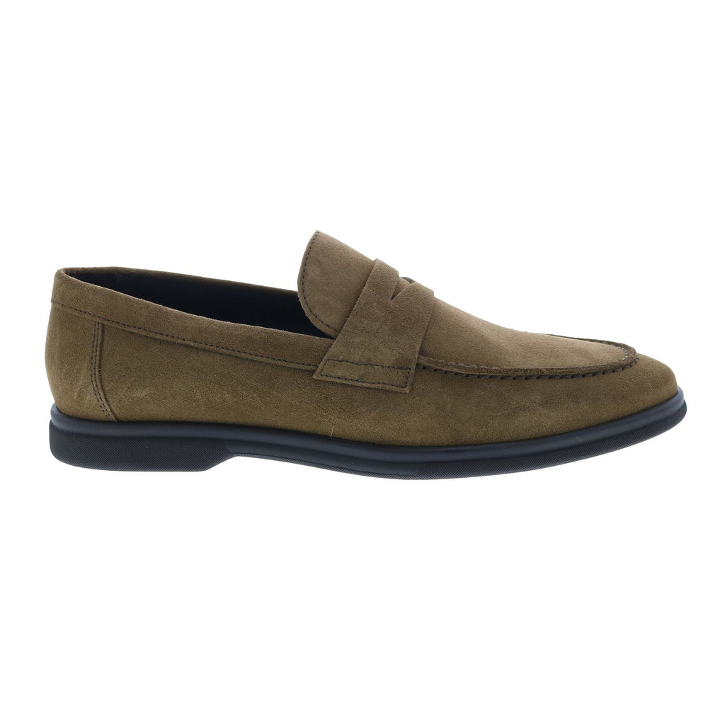 Bruno Magli Forteza MB1FTZP1 Mens Green Suede Loafers & Slip  display picture 3