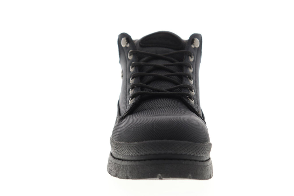 Lugz Drifter Ballistic MDRBT-001 Mens Black Canvas Lace Up Casual Dress