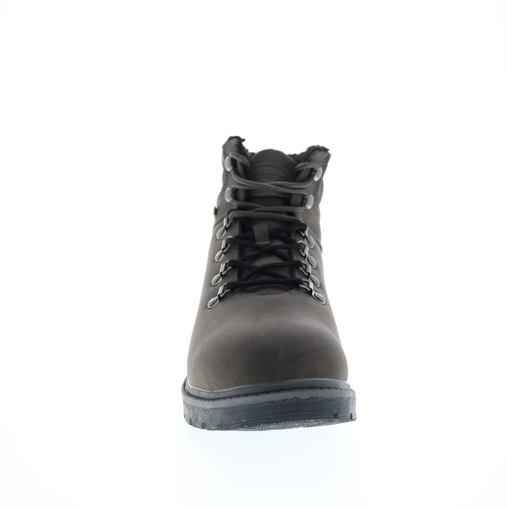 Lugz Grotto Fleece MGROTFD-0255 Mens Gray Synthetic Lace Up Casual Dre