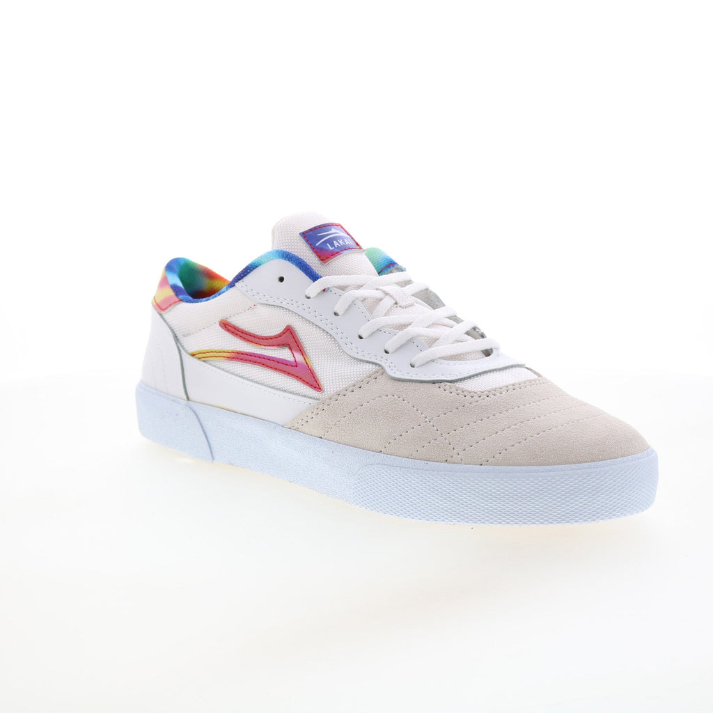 Lakai Cambridge MS2220252A00 Mens Gray Leather Skate Inspired