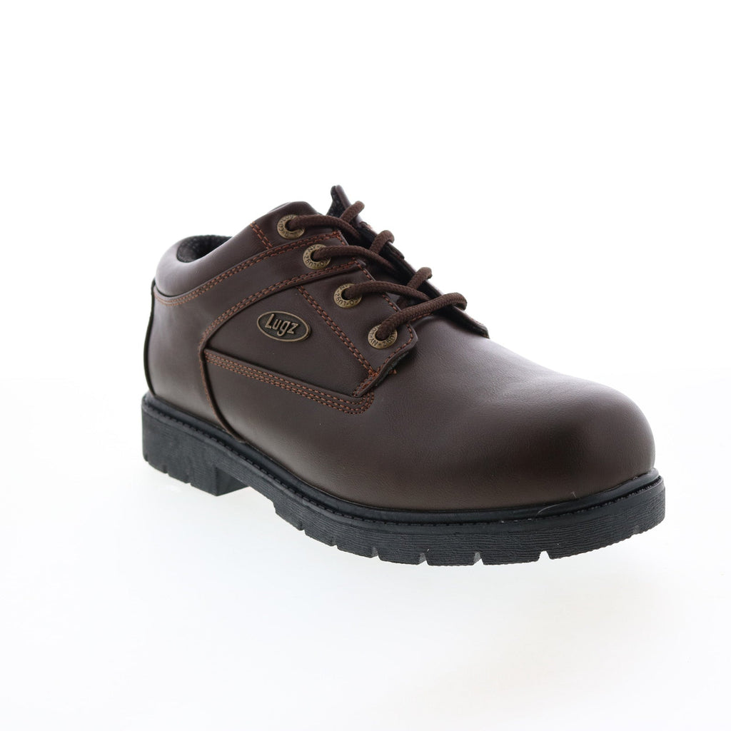 Lugz Savoy Slip Resistant Mens Brown Wide Oxfords & Lace Ups  display picture 1