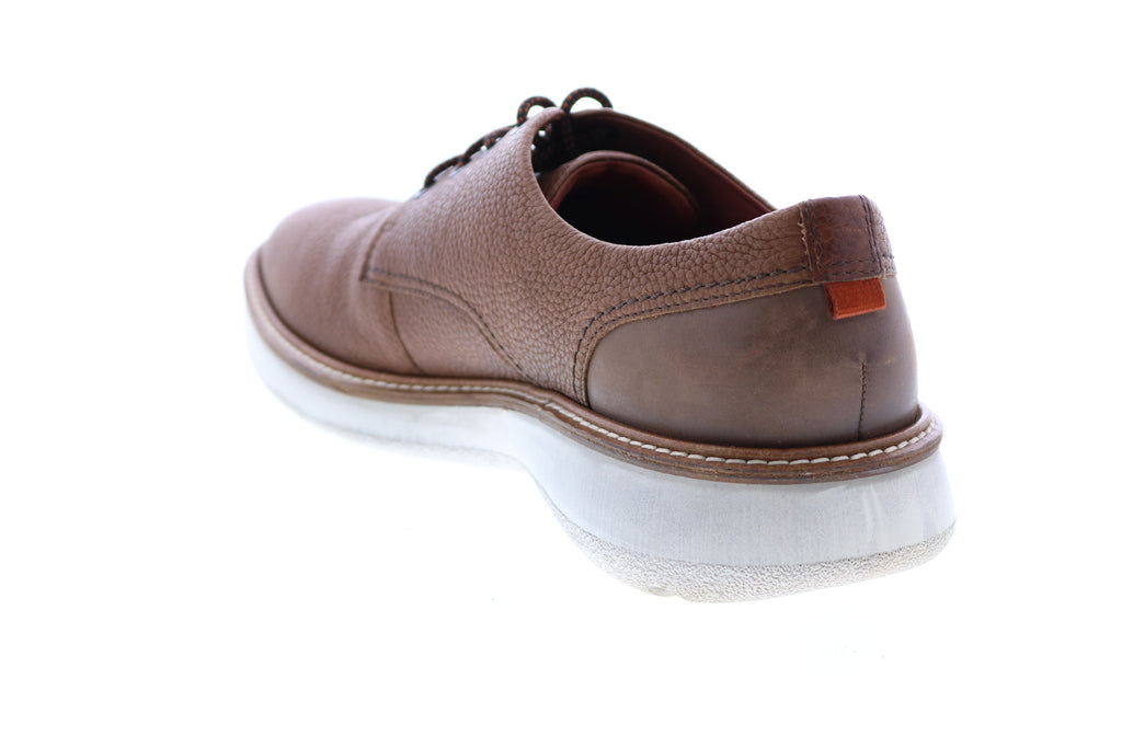 Ecco Aurora Tie 538244-55778 Mens Brown Leather Oxfords Lace Ups