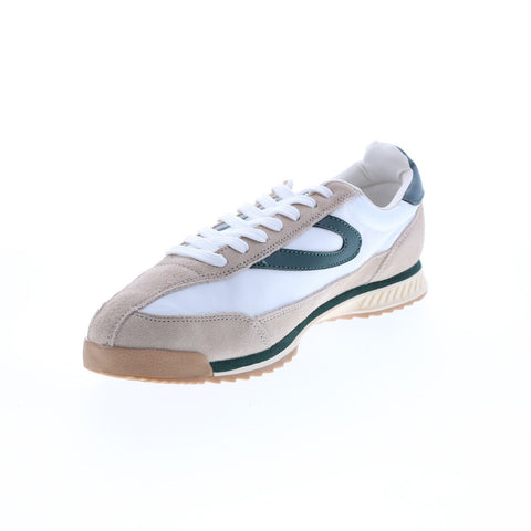 Tretorn Rawlins 2.0 A-RAWLINS Womens White Suede Lifestyle Sneakers Shoes